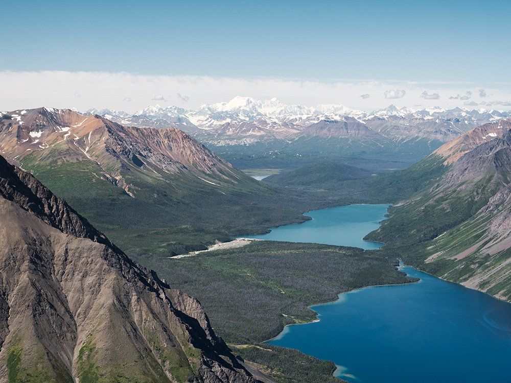 Icefield Ranges as Seen from King's Throne Peak, Saint Elias Mountains, Yukon Territory